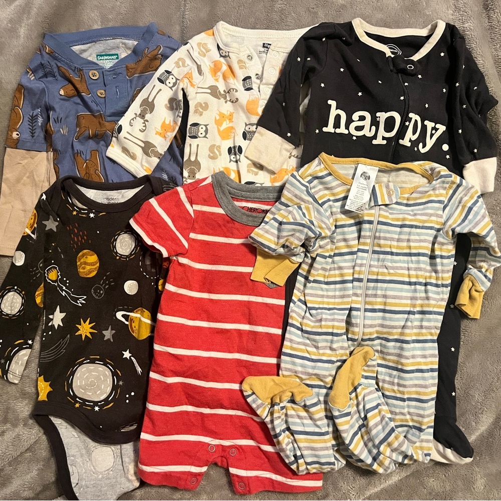 3-6 Months Baby Boy Clothes Bundle